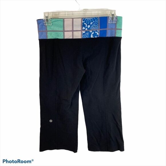 Lululemon Groove Crop‎ Reversible Quilting Size 6 - Picture 16 of 16